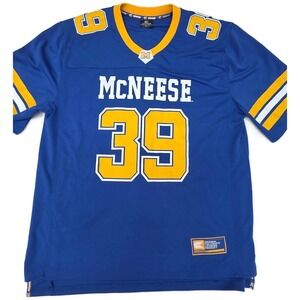 McNeese State Cowboys Football Jersey Mens XL NCAA College Colosseum 39 Rare